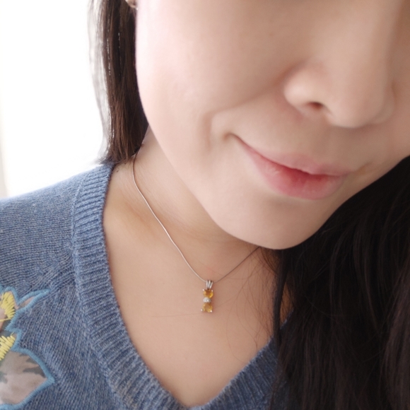 925 silver bow design jewlery set - Picture 2 of 2